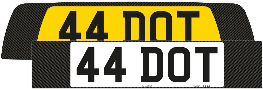 Porsche 992.2 GT3 Carbon Signature & Classic Plate Set