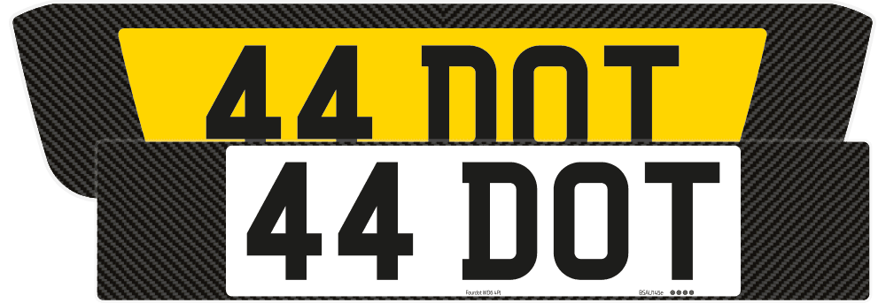 Range Rover Evoque Carbon Signature & Classic Plate Set