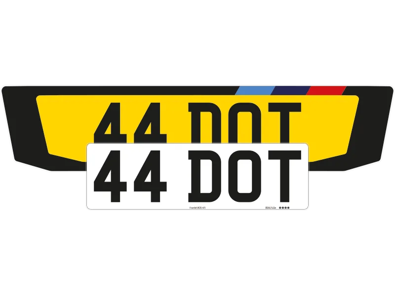BMW M2 (G42 & G87) Signature & Zero Plate Set With M Sport Design