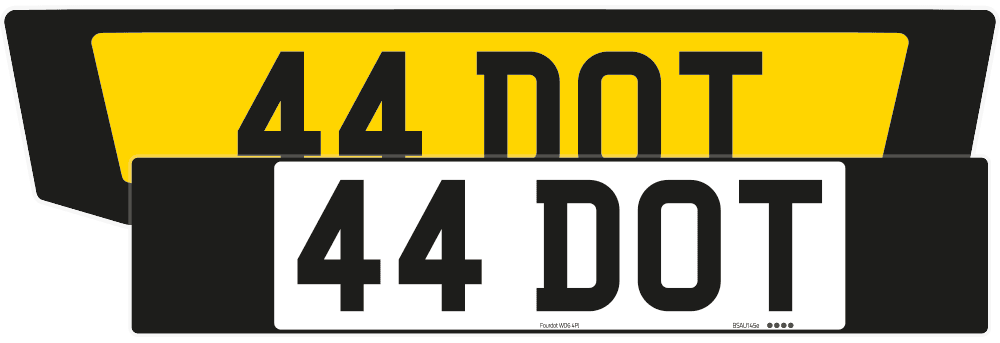 BMW M2 (G42 & G87) Black Signature & Classic Plate Set