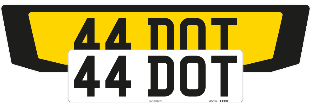 BMW M2 (G42 & G87) Black Signature & Zero Plate Set