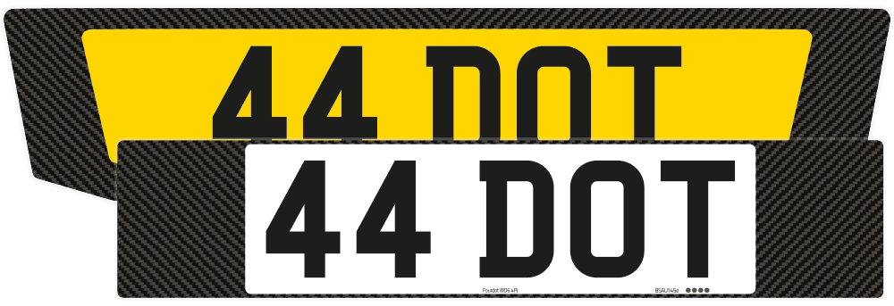 BMW M2 (G42 & G87) Carbon Signature & Classic Plate Set