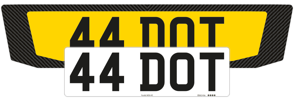 BMW M2 (G42 & G87) Carbon Signature & Zero Plate Set