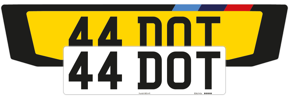 BMW M2 (G42 & G87) Signature & Zero Plate Set With M Sport Design