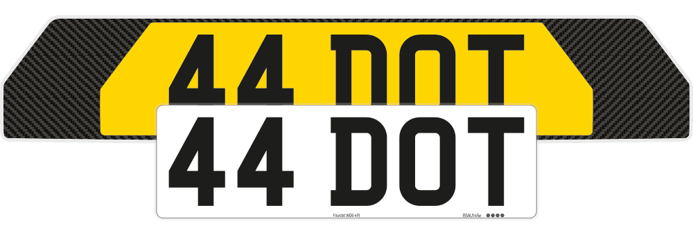 Renault 5 Carbon Signature & Zero Plate Set