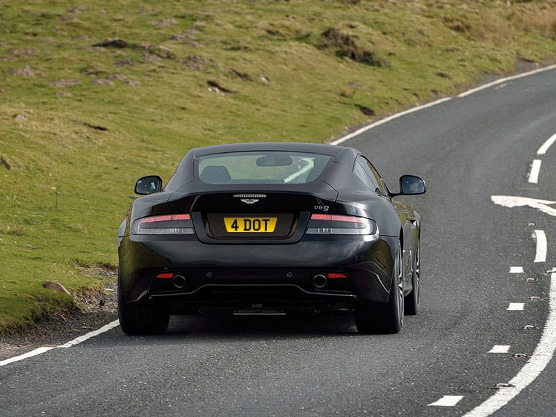 Aston Martin DB9 Carbon Signature & Classic Plate Set