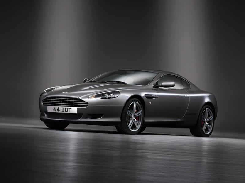 Aston Martin DB9 Reflective Signature & Classic Plate Set
