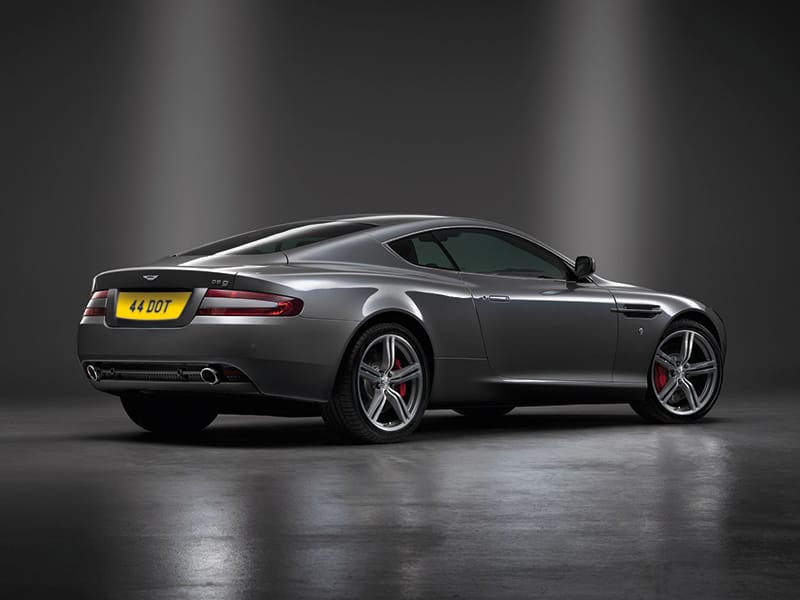 Aston Martin DB9 Reflective Signature & Classic Plate Set