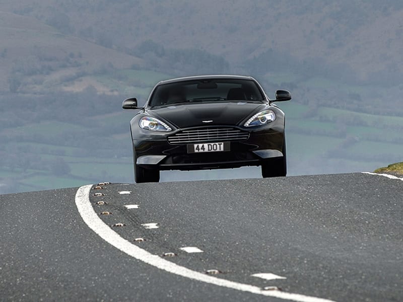 Aston Martin DB9 Carbon Signature & Classic Plate Set