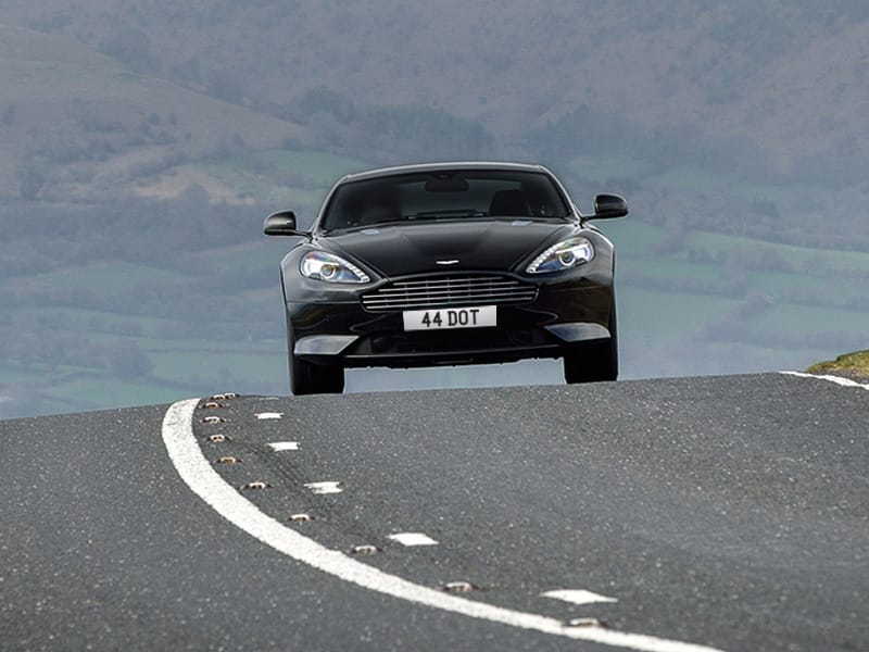 Aston Martin DB9 Reflective Signature & Classic Plate Set